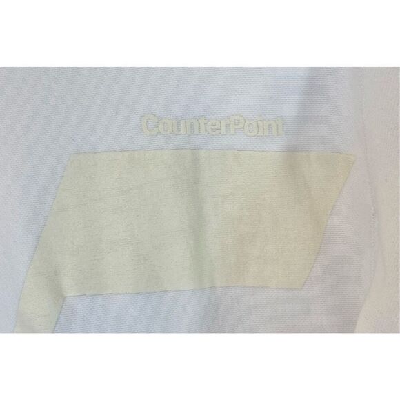 CounterPoint NBA Utah Jazz White On White Crewneck Pullover Sweatshirt Men's S - Picture 3 of 11